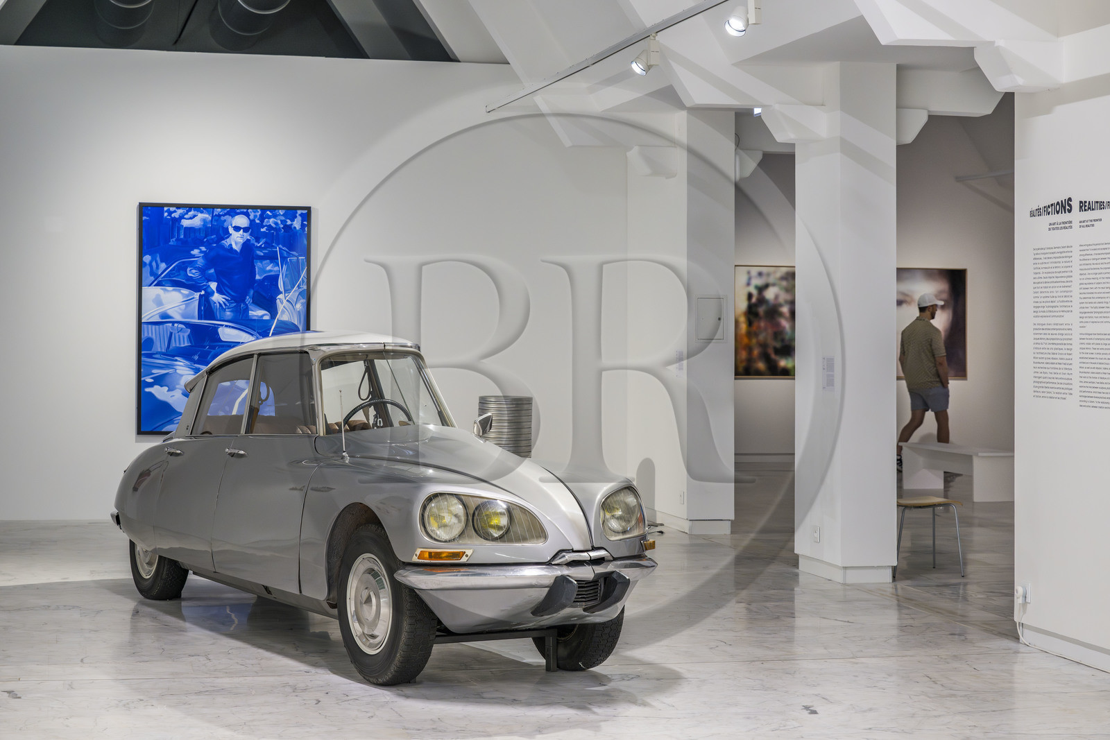 France, Bouches-du-Rhône (13), Marseille, le MAC (musée d'Art Contemporain), rénové en 2023, La D.S. (1993) de l'artiste Gabriel Orozco