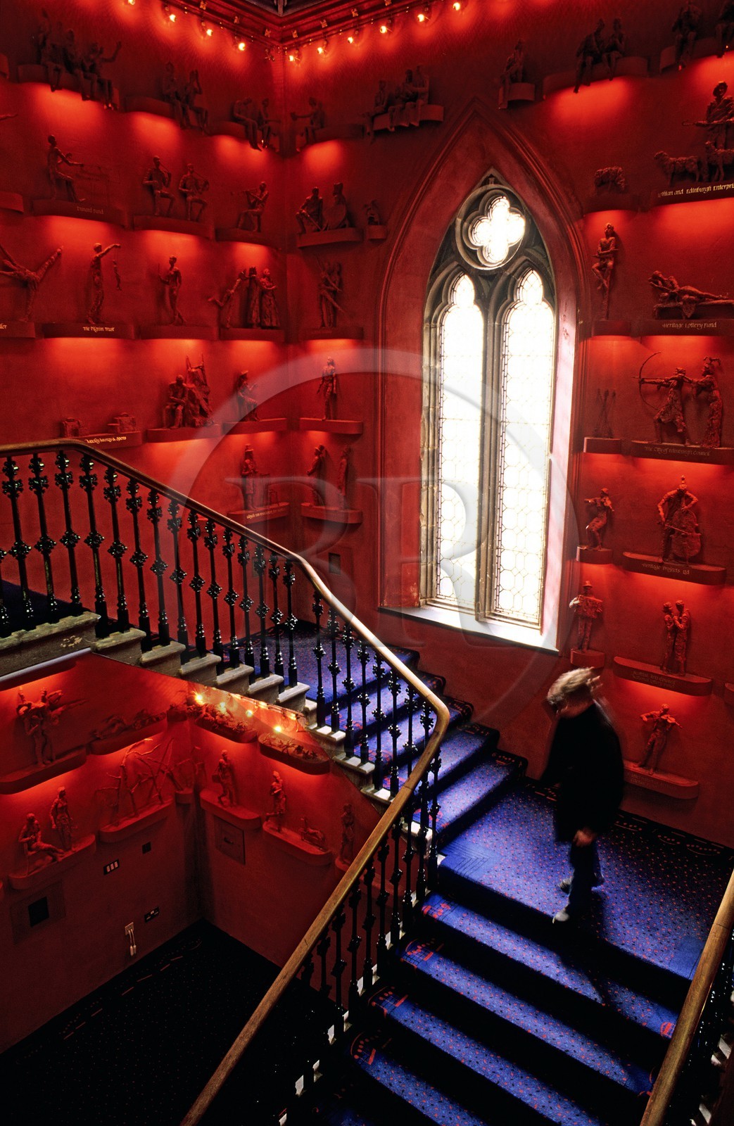 Royaume-Uni, Ecosse, Edimbourg, maison du festival d' Edimbourg (ancienne église transformée)