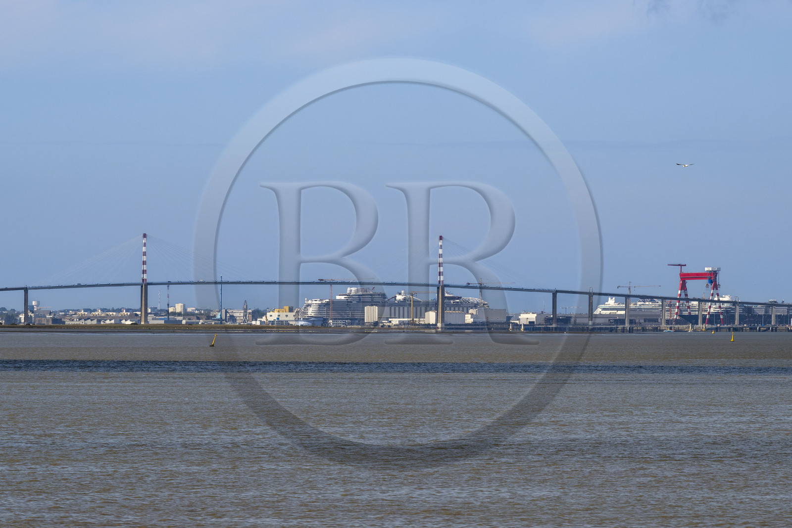 France, Loire-Atlantique (44), Estuaire de la Loire, Saint-Nazaire,