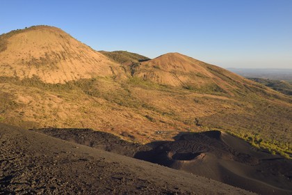 Nicaragua, région de Leon, Volcan Cerro Negro dans la cordillère des Maribios (ou Marrabios)