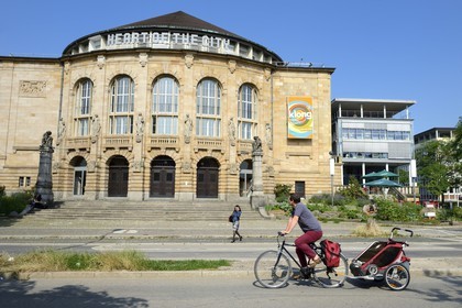 Germany, Baden-Wurttemberg, Freiburg im Breisgau, the municipal theater