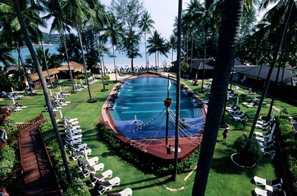 Thailand, gulf of Siam, island of Ko Samui, the Imperial Boat House Hotel