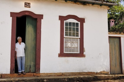 Brésil, Etat du Minas Gerais, Tirandentes (Route de l'or, Estrada Real)