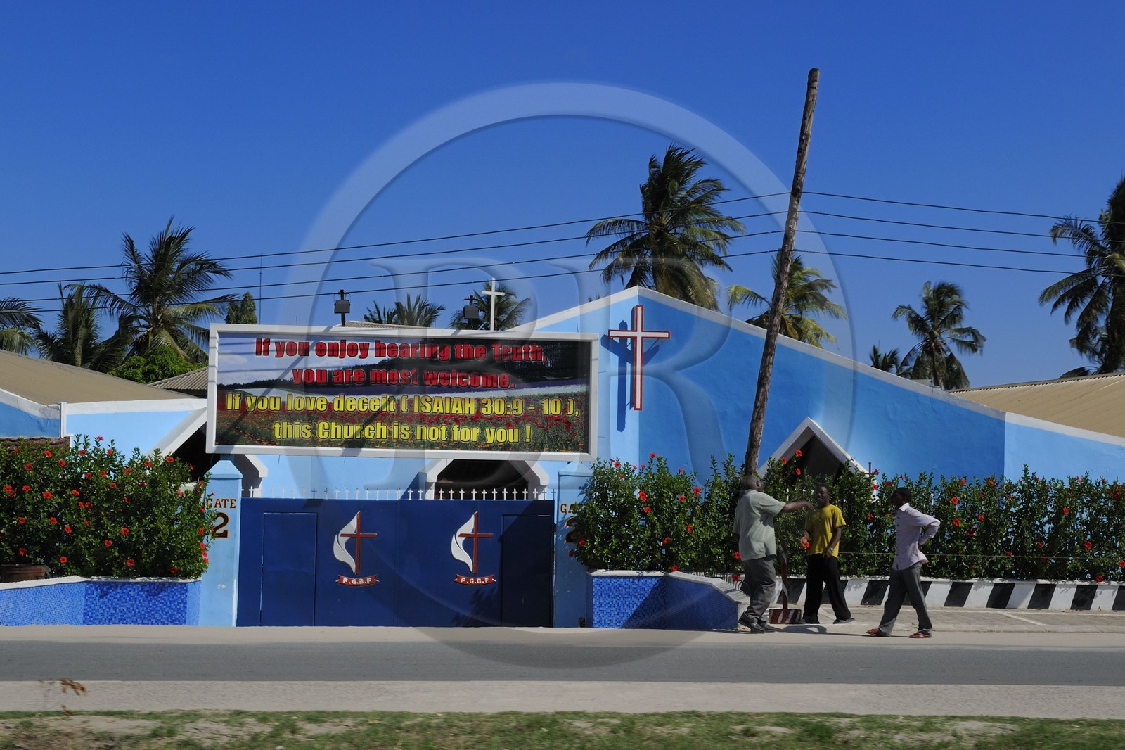Tanzanie, Dar es-Salaam, la Full Gospel Bible Fellowship Church