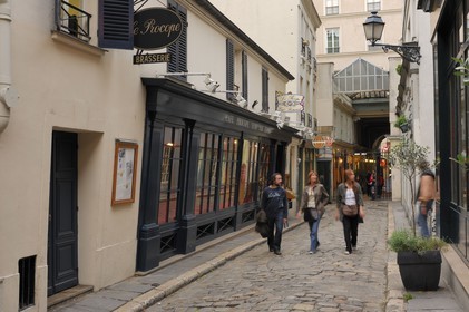 France, Paris, the restaurant Le Procope in the cour du Commerce Saint Andre des Arts
