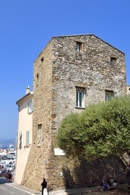 France, Var, Saint-Tropez, seigniorial tower from the mid-15th century