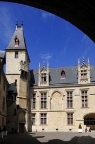 France, Paris, hôtel de Sens, head office .of the Forney Library in the Marais District