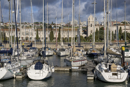 Portugal, Lisbon, Belem, Hieronymites Monastery (Mosteiro dos Jeronimos), listed as World Heritage by UNESCO, Santa Maria church
