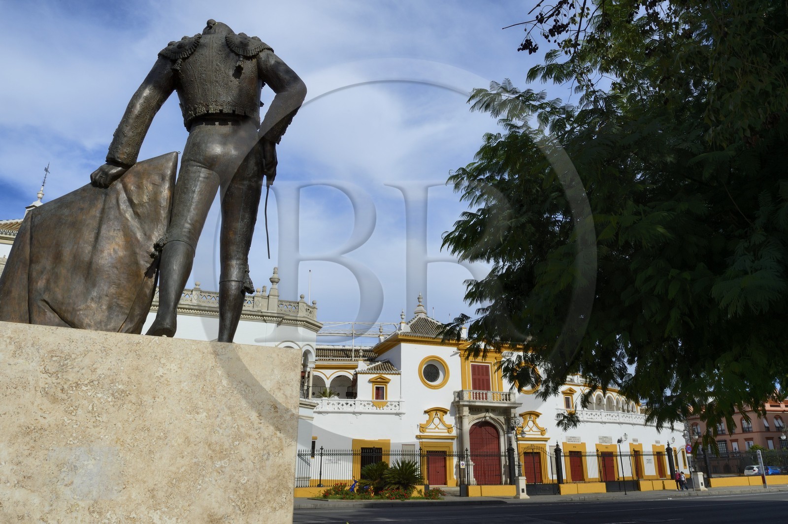 Espagne, Andalousie, Séville, les arênes Maestranza (plaza de Toros)