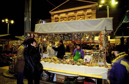 Suisse, Berne, marché de l'oignon qui a lieu une fois par an