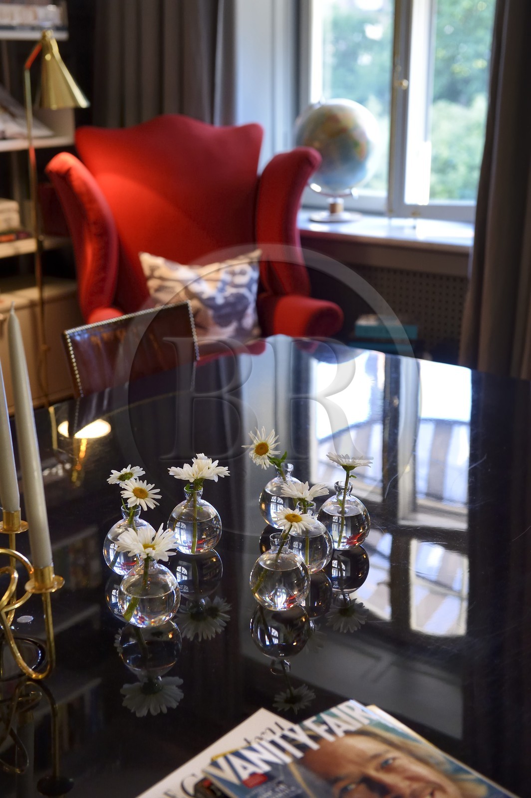 Suède, Stockholm, Hotel Ett Hem, le salon