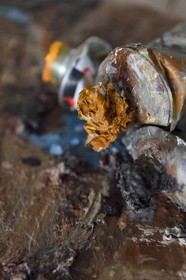 France, Val-de-Marne, Yvry-sur-Seine, Workshop of Fred Kleinberg, work for the exhibition Odyssée (Odyssey)