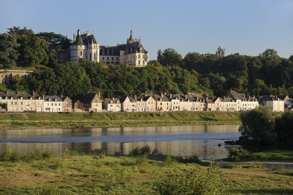 France, Loir-et-Cher (41), Vallée de la Loire classée Patrimoine Mondial de l'UNESCO, château de Chaumont-sur-Loire