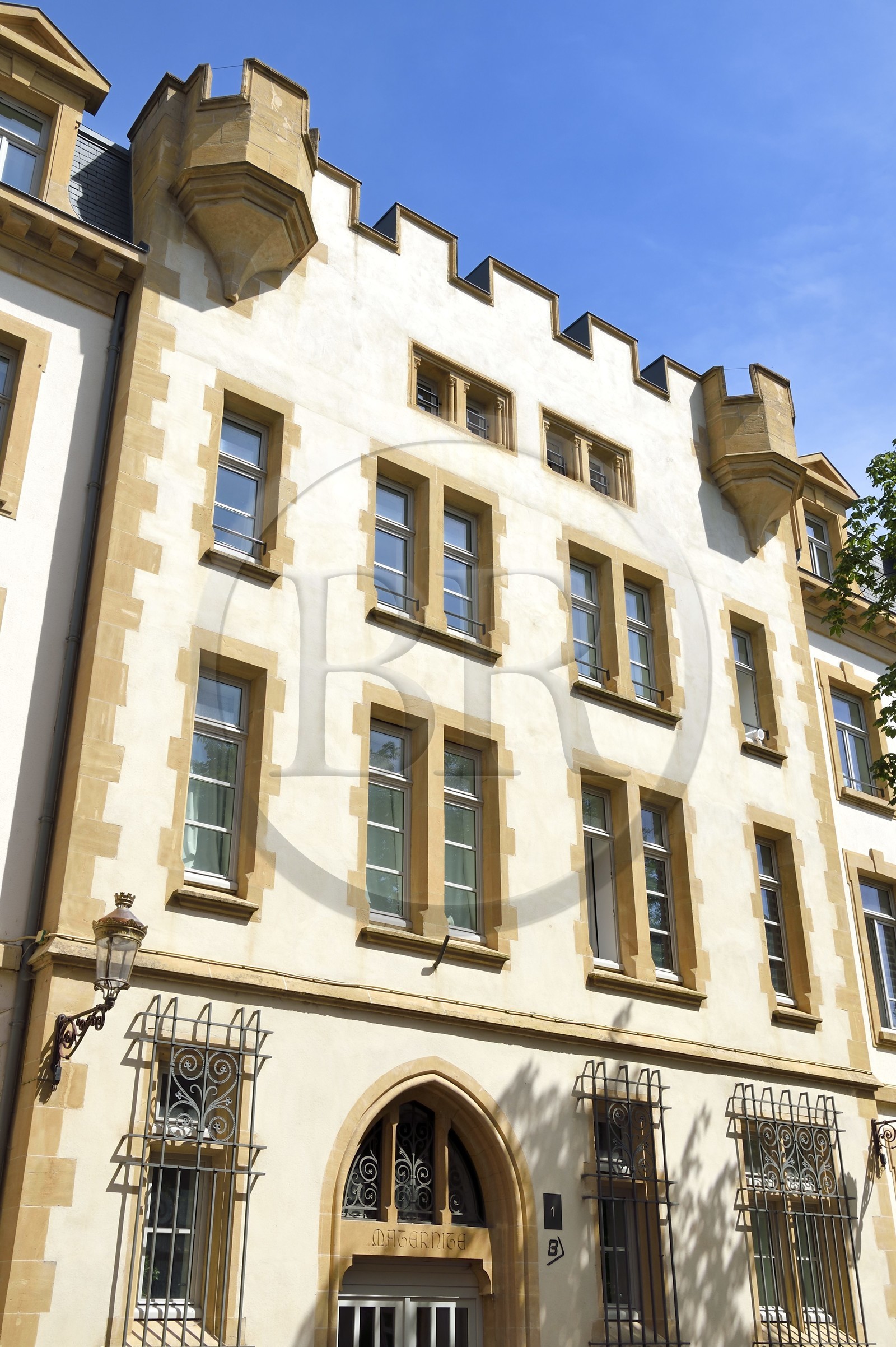 France, Moselle (57), Metz, place Sainte-Croix, Hotel de la Bulle ou de la Bulette édifice gothique construit au XIVe siècle