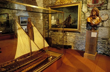 France, Finistère (29), Brest, le Musée de la Marine