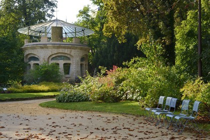 France, Meurthe-et-Moselle, Nancy, Ecole de Nancy Museum in the former estate of Eugene Corbin, the aquarium pavilion (1904)