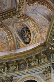 France, Yvelines, Chateau de Versailles, listed as World Heritage by UNESCO, Midi Wing, semicircular auditorium of the Parliament Congress