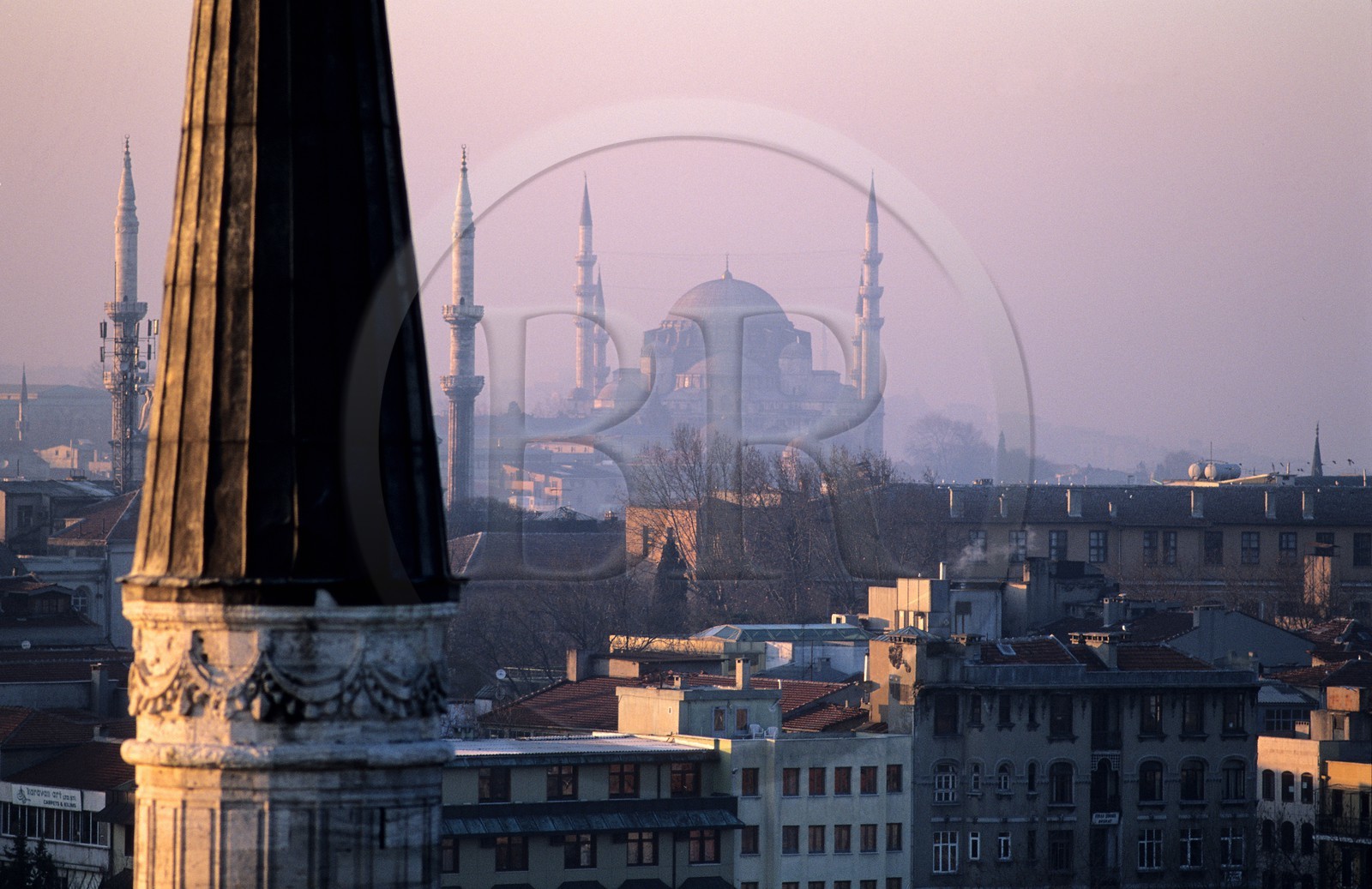 Turquie, Istanbul, les minarets des mosqu