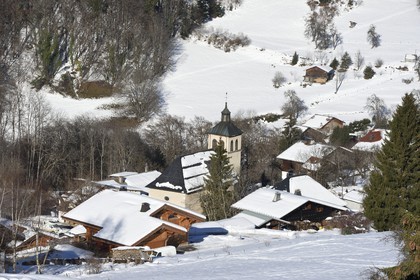 France, Haute Savoie, Les Carroz d'Araches