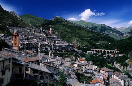 France, Alpes Maritimes, Vallee de la Roya, perched village of Tende