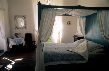 France, Correze, Beaulieu sur Dordogne, inside the guest house la maison