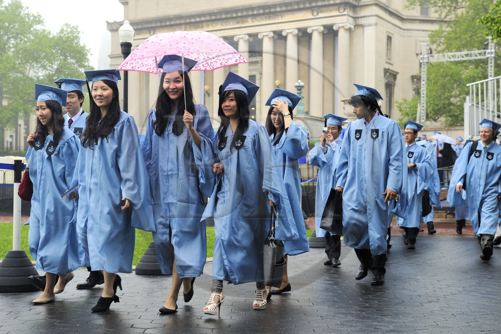 Etats-Unis, New York, Manhattan, remise de diplôme à l'université Columbia
