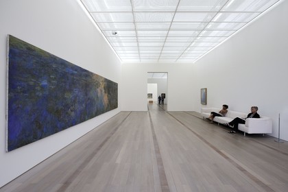 Switzerland, Basel, Beyeler Foundation, The water-lily pond by the painter Claude Monnet