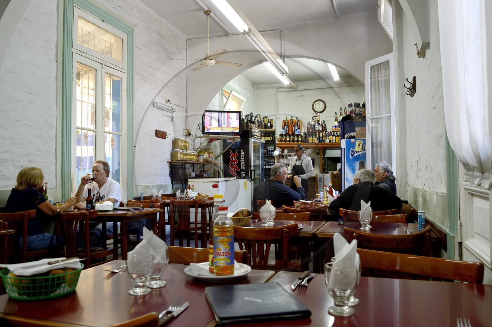 Argentine, Buenos Aires, quartier Palermo, restaurant populaire Club Eros