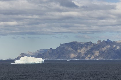 Greenland, Southern Region, iceberg off Farvel (Farewell) Cape