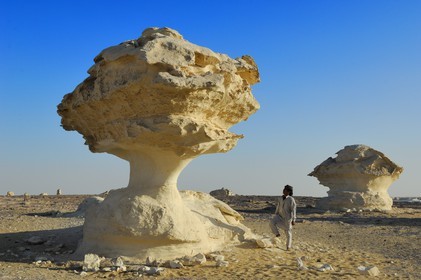 Egypt, Libyan Desert, the White Desert North of Farafra