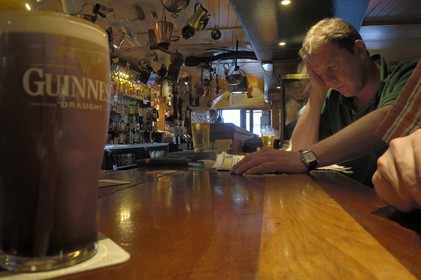Republic of Ireland, County Kildare, Naas, a pub
