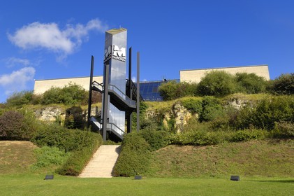 France, Calvados (14), Caen, le Mémorial pour la Paix