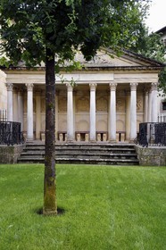 Spain, Basque Country, Biscay Province, Gernika-Lumo, House of Assemblies (Casa de Juntas), the tree of Gernika