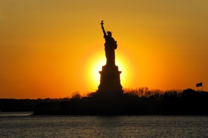 United States, New York, Manhattan, Statue of Liberty listed as World Heritage by UNESCO