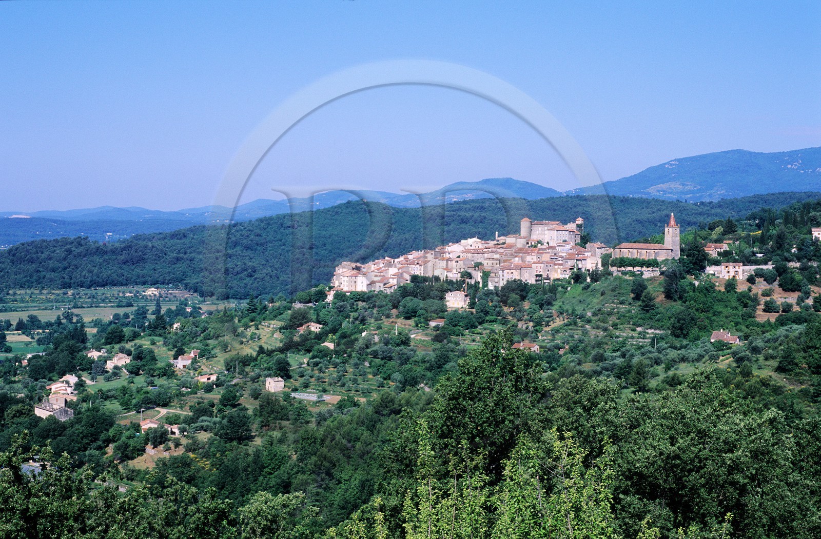 France, Var (83), le village de Callian