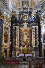 France, Alpes-Maritimes (06), Nice, quartier du Vieux Nice, Cathédrale Sainte-Réparate, chapelle du Saint Sacrement