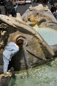 Italy, Lazio, Rome, historical center listed as World Heritage by UNESCO, Piazza di Spagna