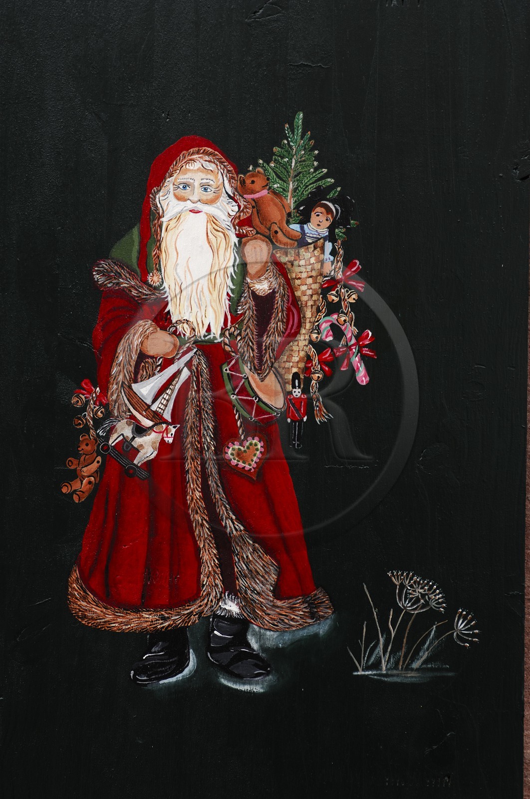 France, Haut Rhin (68), Colmar, decoration de Noel