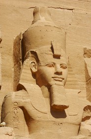 Egypte, Haute Egypte, Nubie, Abou Simbel, site classé Patrimoine Mondial de l'UNESCO, temple de Ramsès II