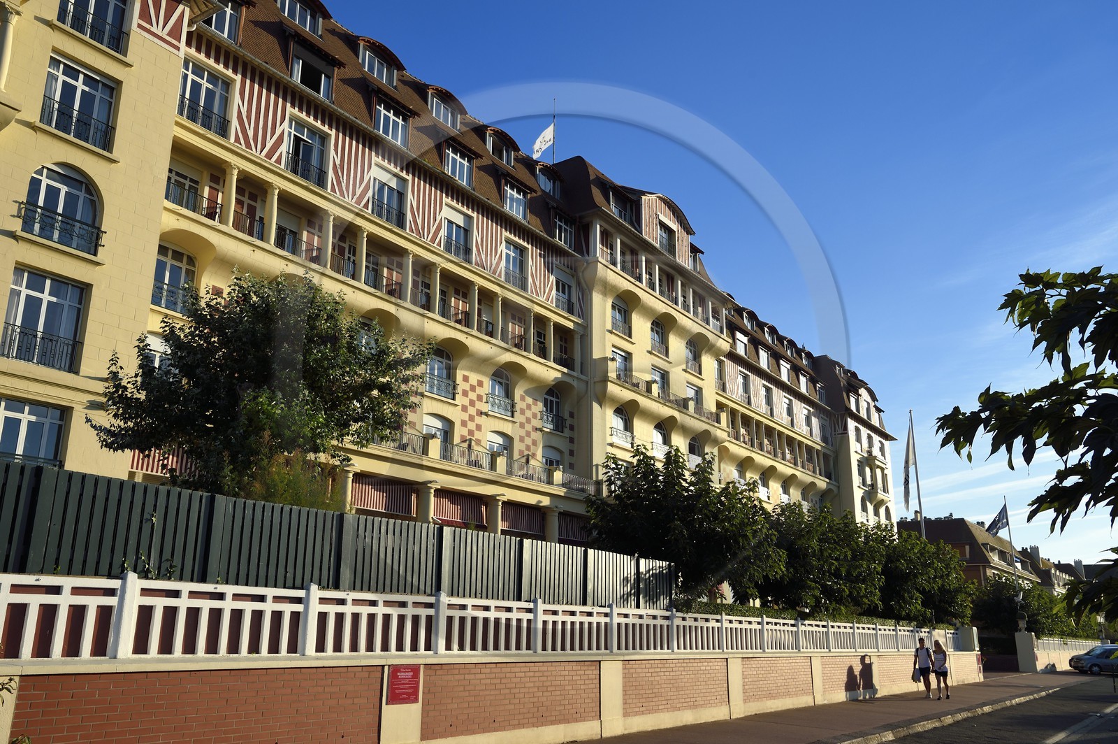 France, Calvados (14), Pays d'Auge, Deauville, l'Hotel Royal Barriere France, Calvados (14), Pays d'Auge, Deauville, l'Hotel Royal Barriere