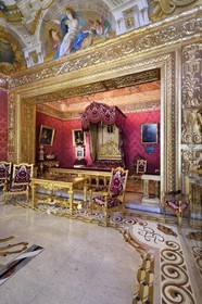 Principauté de Monaco, Monaco, le Rocher, le palais princier, la chambre du duc d'York