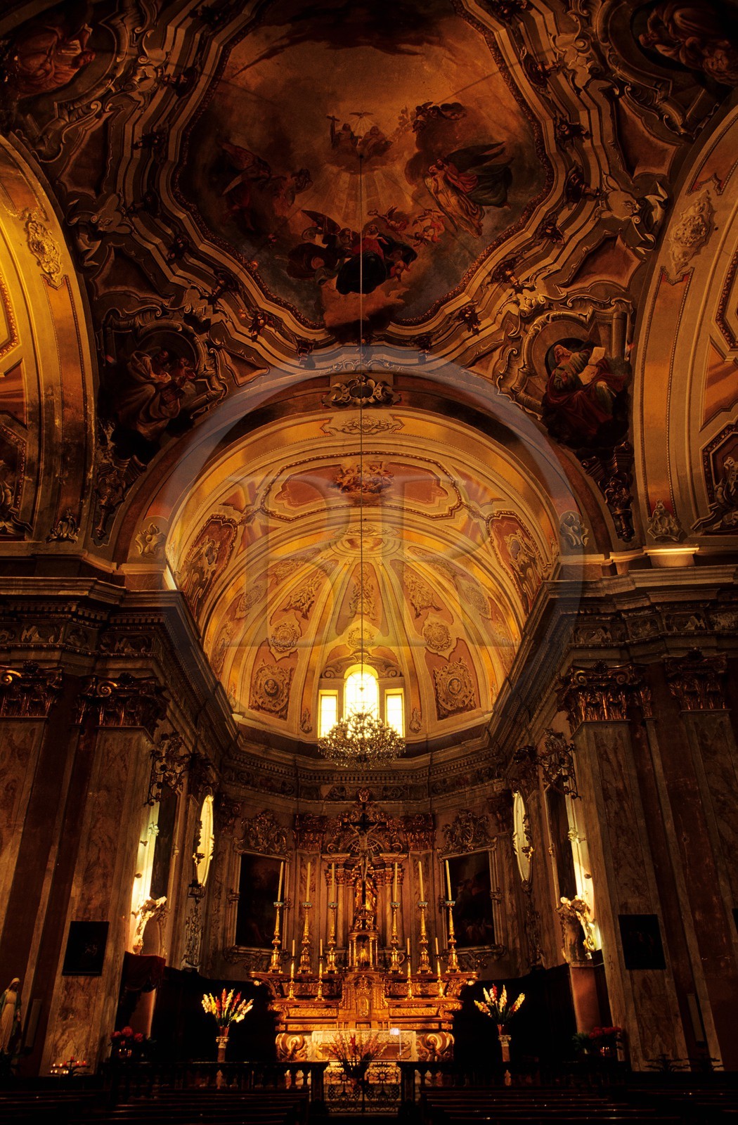 France, Alpes-Maritimes (06), vallée de la Roya, Breil-sur-Roya, église Santa Maria in Albis