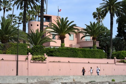 France, Alpes-Maritimes, Antibes, Cap d'Antibes, villa La Calade of Art Déco style