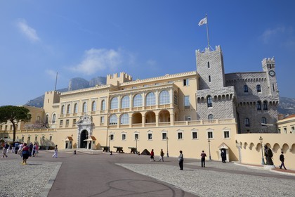 Principauté de Monaco, Monaco, place du Palais, palais princier