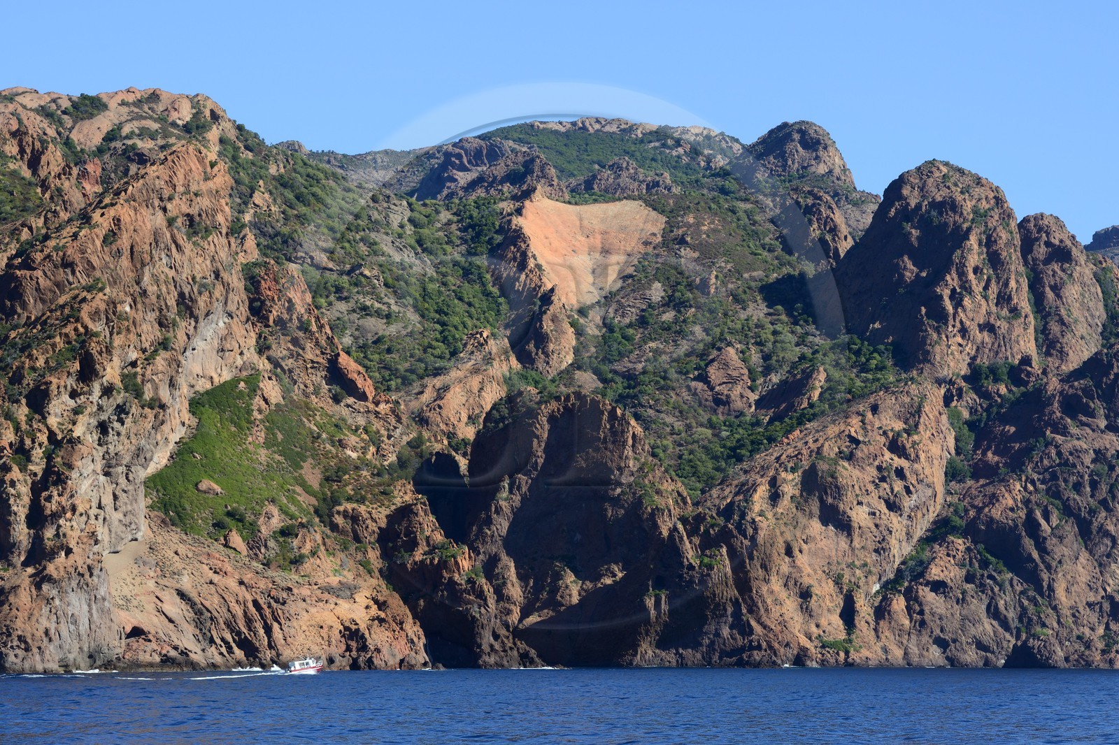 France, Corse du Sud, Golfe de Porto, listed as World Heritage by UNESCO, Scandola Nature Reserve France, Corse du Sud, Golfe de Porto, listed as World Heritage by UNESCO, Scandola Nature Reserve