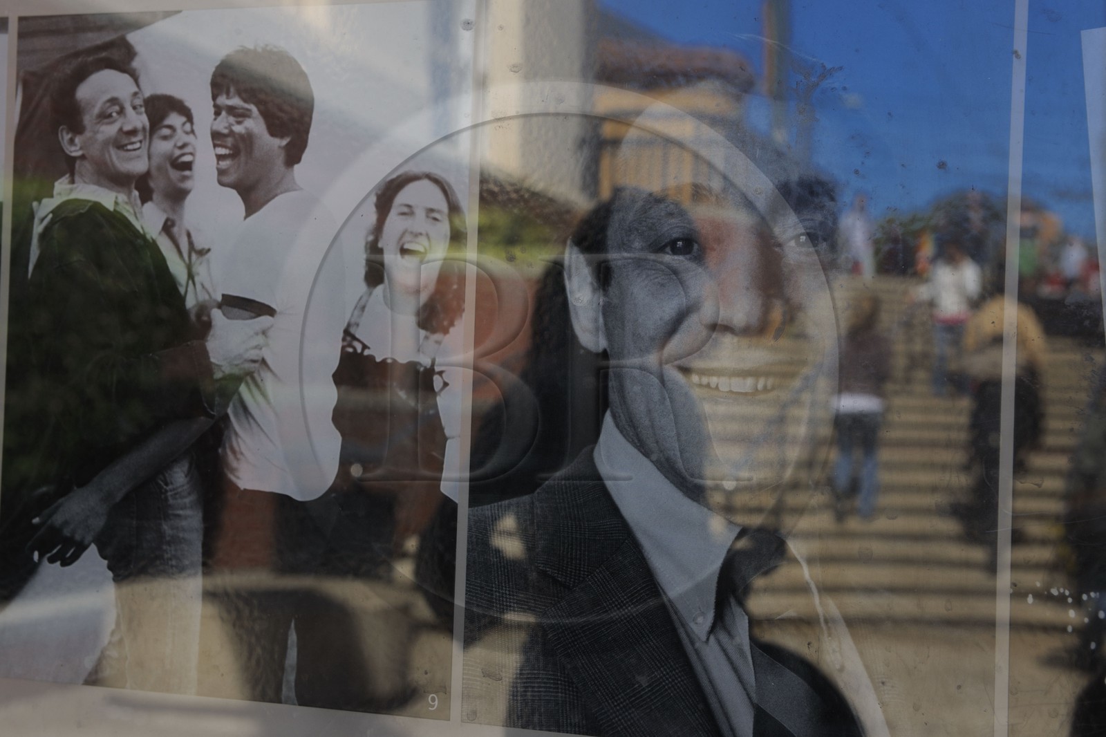 Etats-Unis, Californie, San Francisco, quartier Castro gay district, memorial de Harvey Milk adjoint au maire assassiné pour son homosexualité