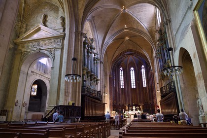 France, Bouches-du-Rhône (13), Aix en Provence, Cathédrale Saint-Sauveur