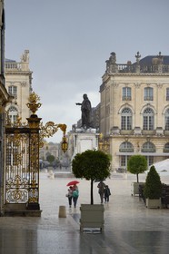 France, Meurthe-et-Moselle, Nancy, Place Stanislas (former Place Royale) built by Stanislas Leszczynski in the 18th century, listed as World Heritage by UNESCO