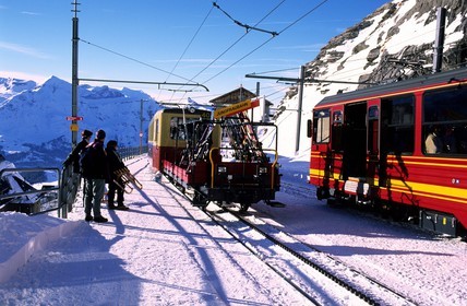 Suisse, région de Bern (Oberland Bernois), Jungfrau