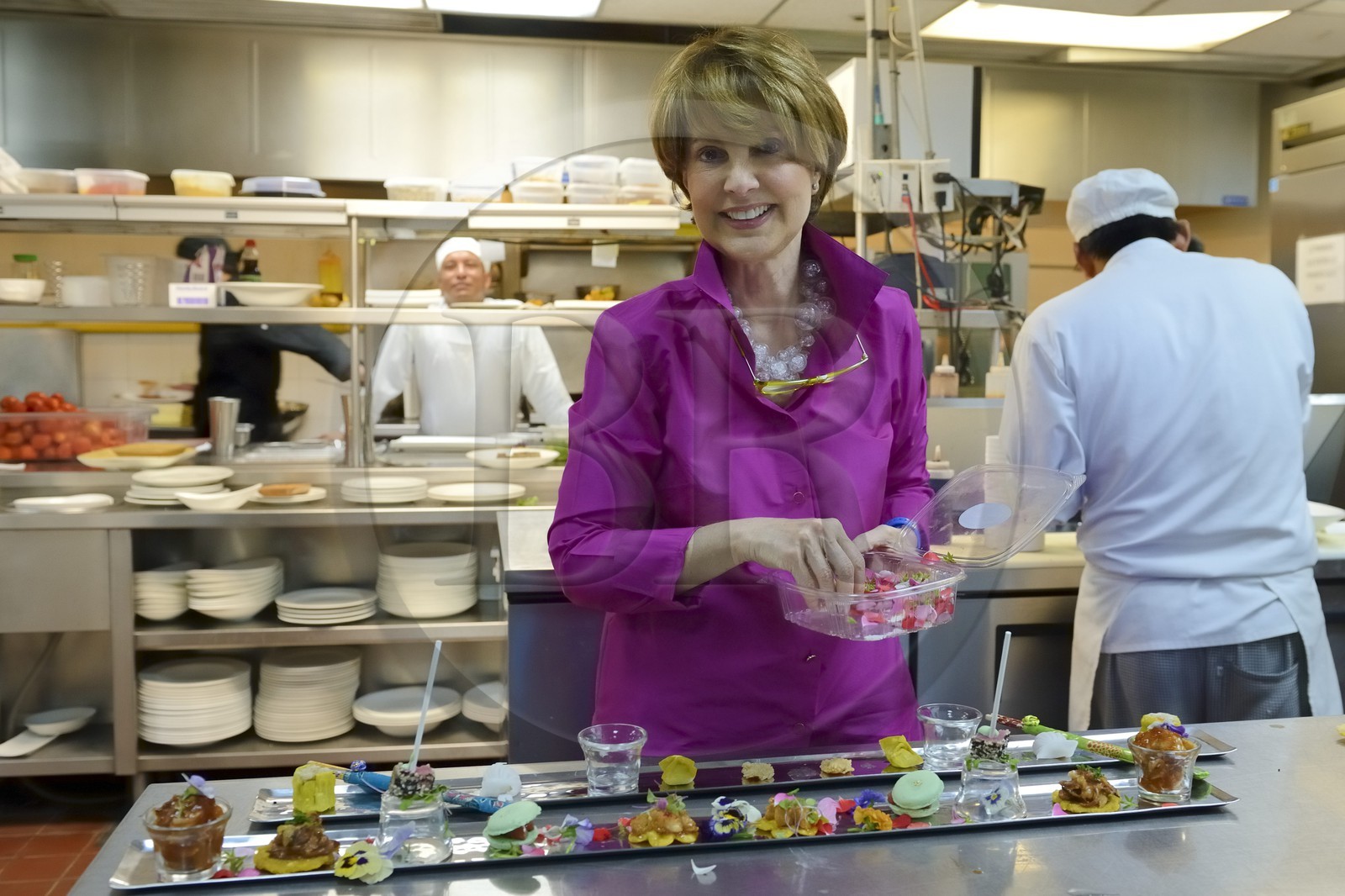 Panama, Panama City, restaurant de l'Hotel Bristol, le chef Cuquita Arias de Calvo